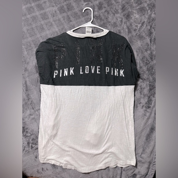 PINK Victoria's Secret Tops - Pink Victoria’s Secret Bling Oversized Small Top